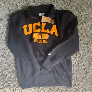 Navy UCLA quarter zip